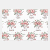 Kerstkaarsen en blaasjes inpakpapier vel (Voorkant)