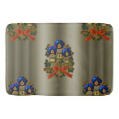 kerstkaarsen en geschreeuw badmat (Voorkant)