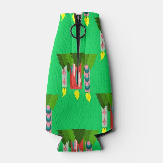 kerstkaarsen flesjeskoeler (Achterkant)