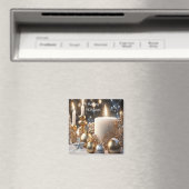 Kerstkaarsen Kerstmagneet Magneet (Insitu (Vaatwasser))