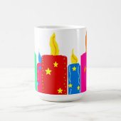 kerstkaarsen koffiemok (Center)