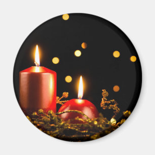 kerstkaarsen magneet