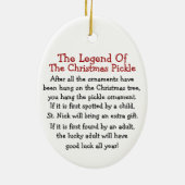 kerstkaarsen met keramische keramiek keramisch ornament (Achterkant)