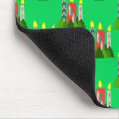 kerstkaarsen muismat (Hoek)