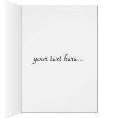 kerstkaarsen, pinecone met witte poinsettias (Binnen (Rechts))