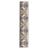 Kerstkaarsen Tafel Runner Medium Tafelloper (Voorkant)