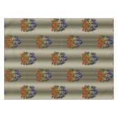 kerstkaarsen tafelkleed (Voorkant (Horizontaal))