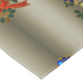 kerstkaarsen tafelkleed (Gekanteld)