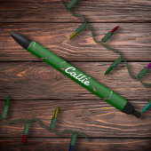 kerstkaarsen zwarte inkt pen