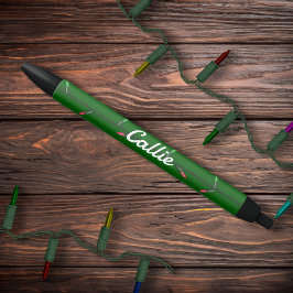 kerstkaarsen zwarte inkt pen