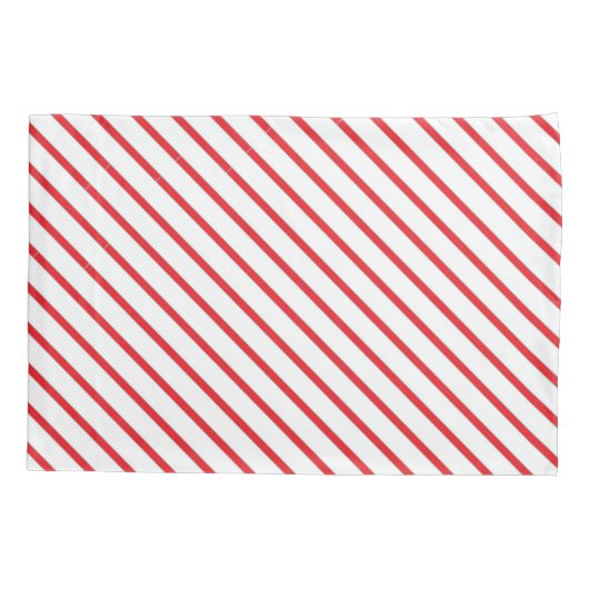 kerstkaarsenbandpatroon kussensloop (Achterkant-Links)