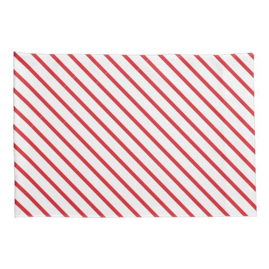 kerstkaarsenbandpatroon kussensloop (Achterkant-Rechts)