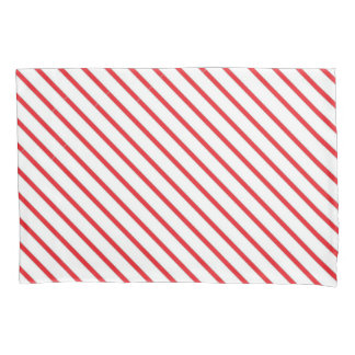 kerstkaarsenbandpatroon kussensloop