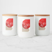 kerstkaarsenlabel voor feestdagen voedselcontainer etiket (Flessen)