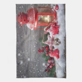 Kerstkaarsenlantaarn Theedoek (Verticaal)