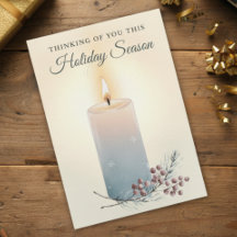Kerstkaarslicht Condoleance en Sympathie