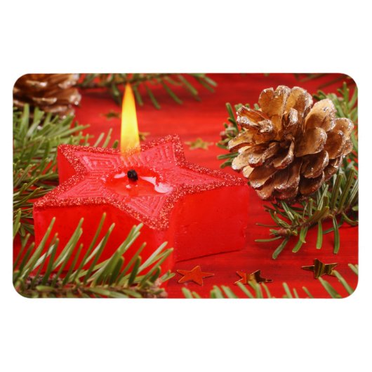 kerstkaarspremium Magnet Magneet (Horizontaal)