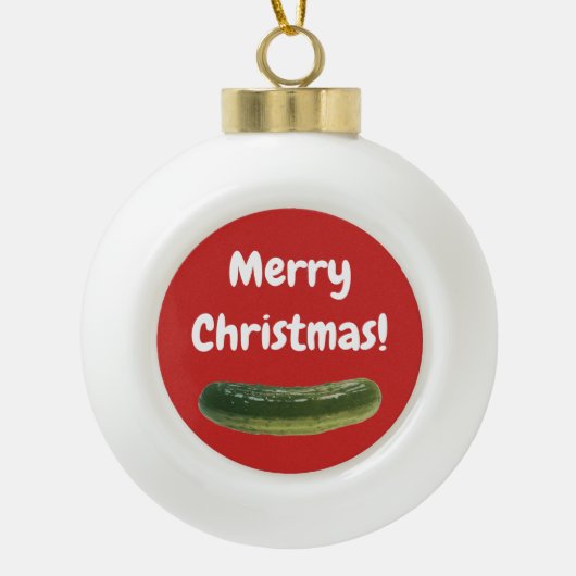 kerstkaarsversiering voor de kerstboom keramische bal ornament (Voorkant)