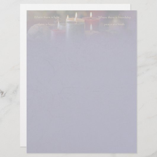 kerstkaarswerk (Voorkant / Achterkant)