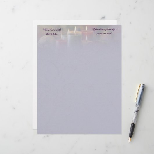 kerstkaarswerk (Voorkant / Achterkant in situ)