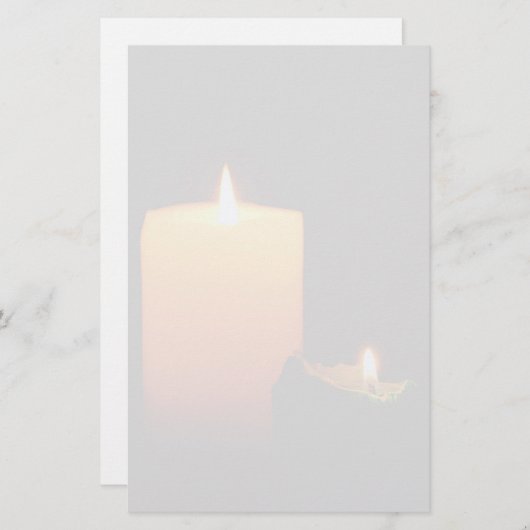 kerstkaarswerk briefpapier (Voorkant / Achterkant)