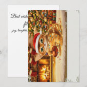 Kerstkaart (Voorkant / Achterkant)