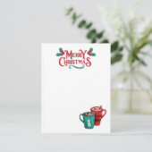 kerstkaart (Staand voorkant)