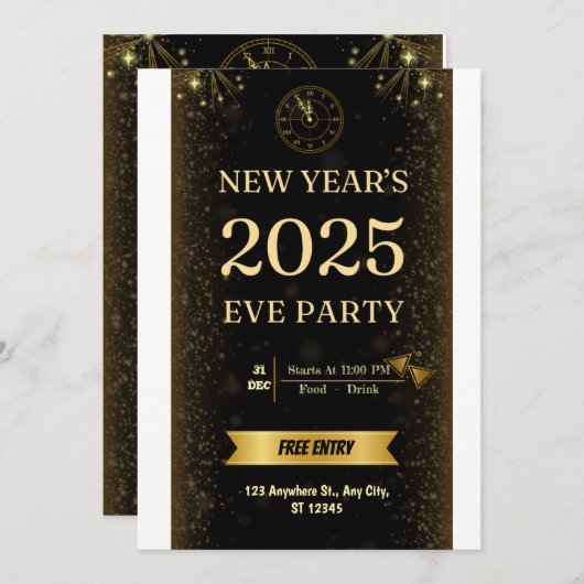 Kerstkaart (Voorkant / Achterkant)