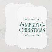 Kerstkaart (Voorkant / Achterkant)