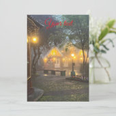 kerstkaart (Staand voorkant)