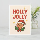Kerstkaart (Staand voorkant)
