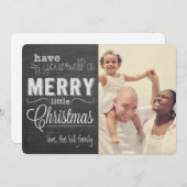 kerstkaart (Voorkant / Achterkant)