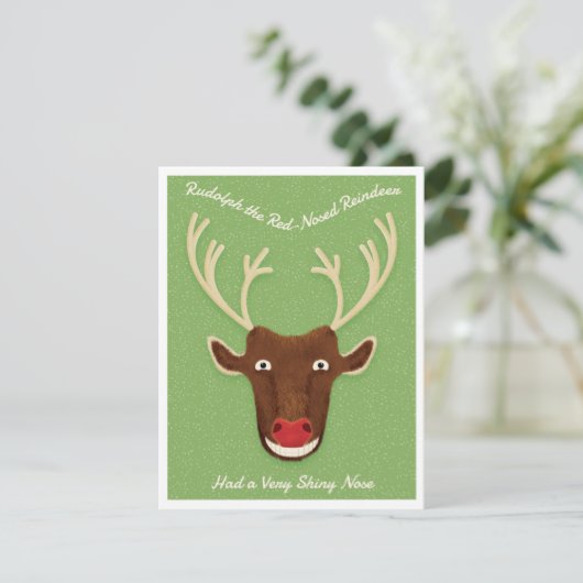 kerstkaart (Staand voorkant)