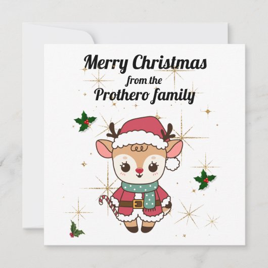 kerstkaart (Voorkant)