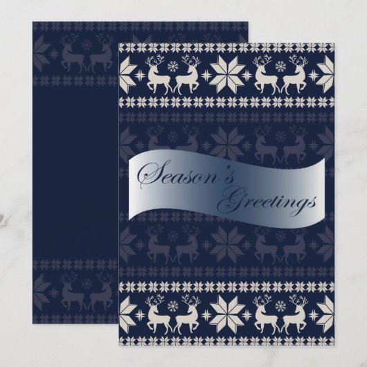 kerstkaart (Voorkant / Achterkant)