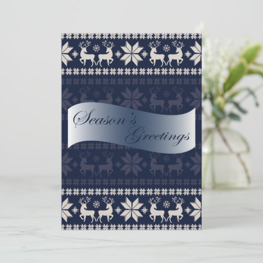 kerstkaart (Staand voorkant)