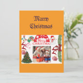 Kerstkaart (Staand voorkant)