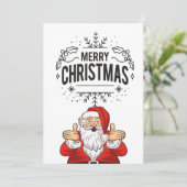 kerstkaart (Staand voorkant)