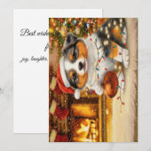 Kerstkaart (Voorkant / Achterkant)