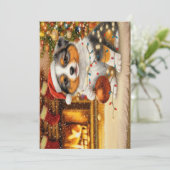 Kerstkaart (Staand voorkant)