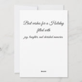 Kerstkaart (Achterkant)