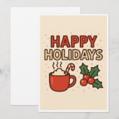 Kerstkaart (Voorkant / Achterkant)