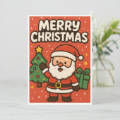Kerstkaart (Staand voorkant)