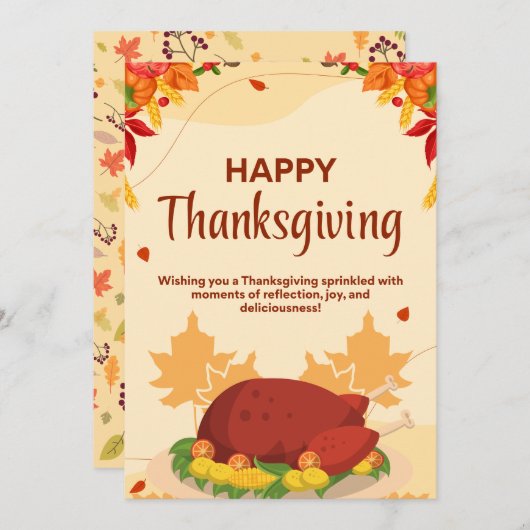 Kerstkaart (Voorkant / Achterkant)