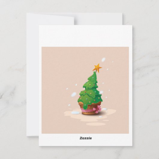 kerstkaart (Achterkant)