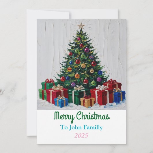 kerstkaart (Voorkant)