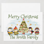 Kerstkaart (Voorkant / Achterkant)