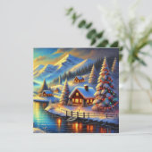 Kerstkaart (Staand voorkant)