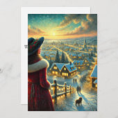 Kerstkaart (Voorkant / Achterkant)