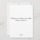 Kerstkaart (Achterkant)